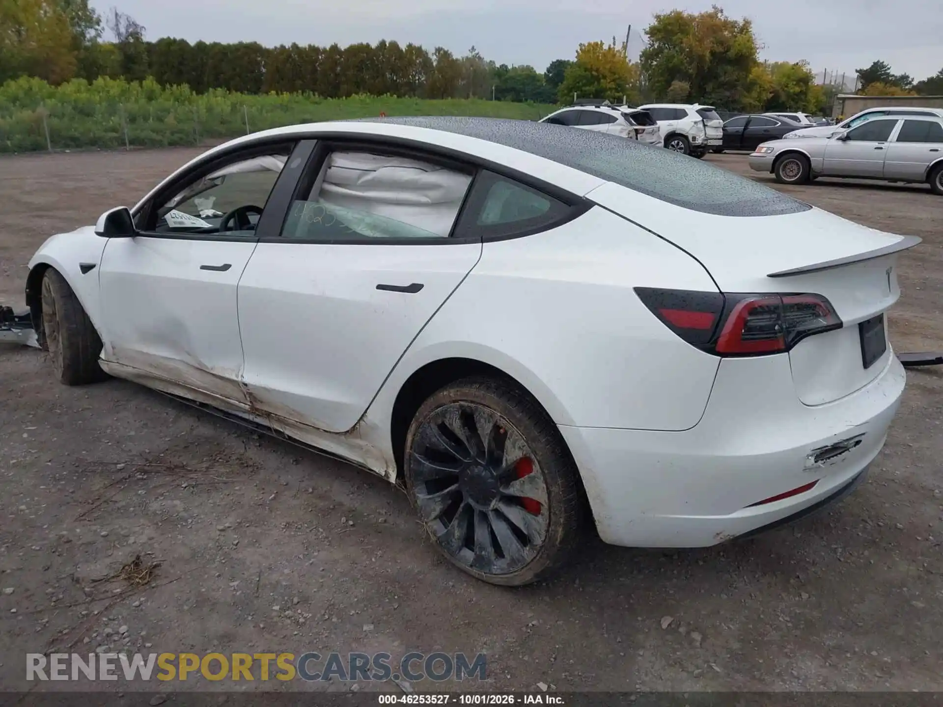 3 Photograph of a damaged car 5YJ3E1EC3PF618660 TESLA MODEL 3 2023