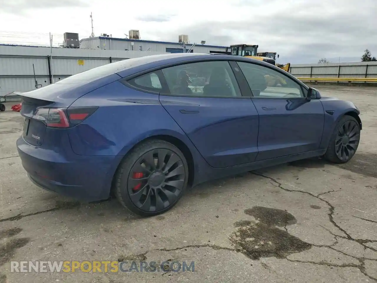 3 Photograph of a damaged car 5YJ3E1EC3PF704034 TESLA MODEL 3 2023