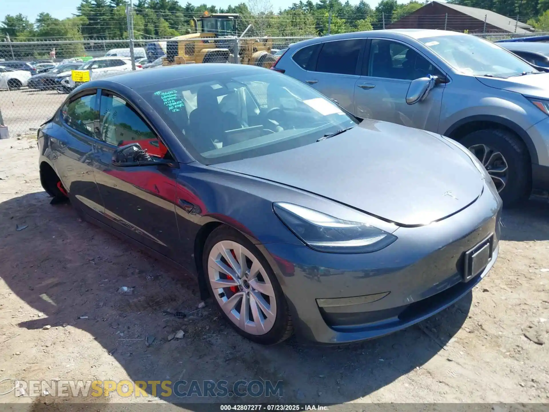 1 fotografías del automóvil dañado 5YJ3E1EC3PF704454 TESLA MODEL 3 2023