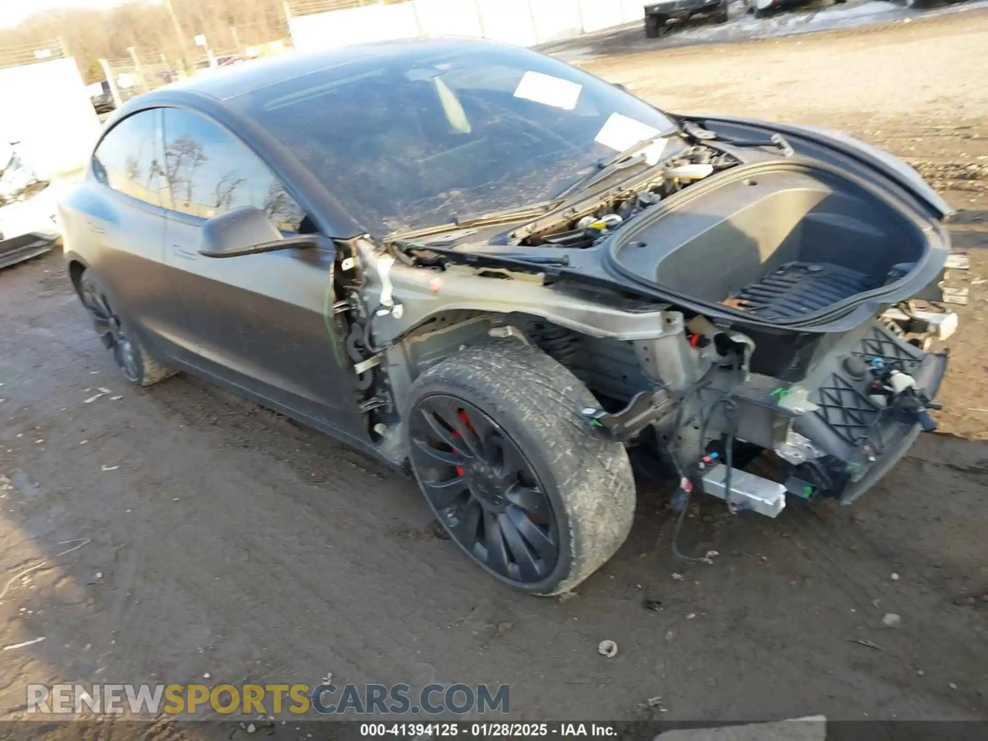 1 fotografías del automóvil dañado 5YJ3E1EC4PF404535 TESLA MODEL 3 2023