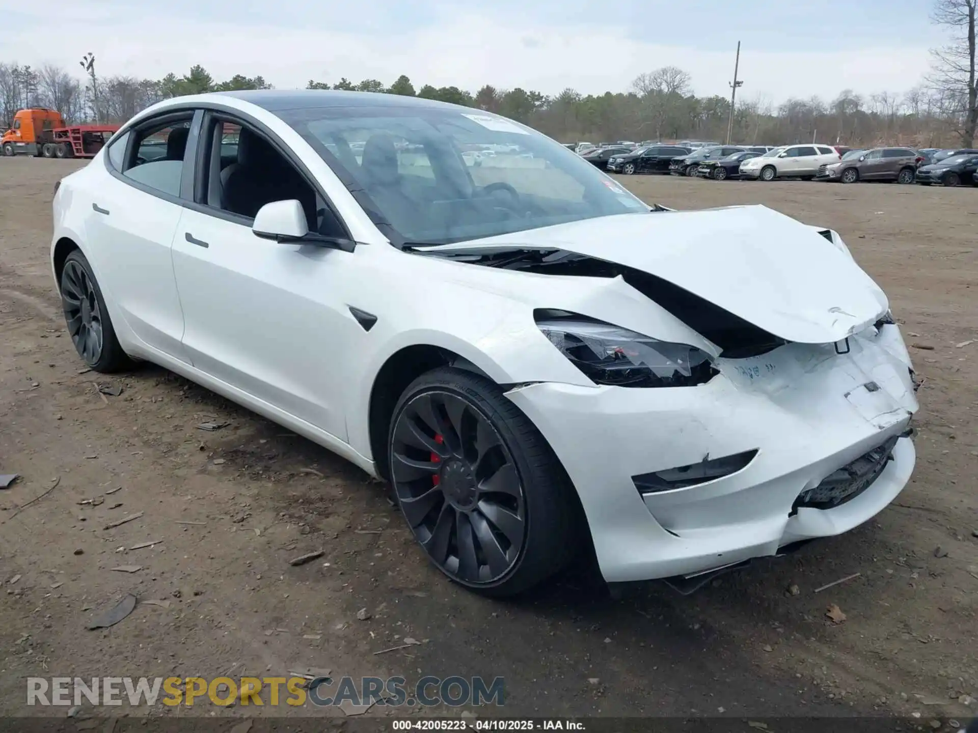 1 Photograph of a damaged car 5YJ3E1EC4PF461253 TESLA MODEL 3 2023