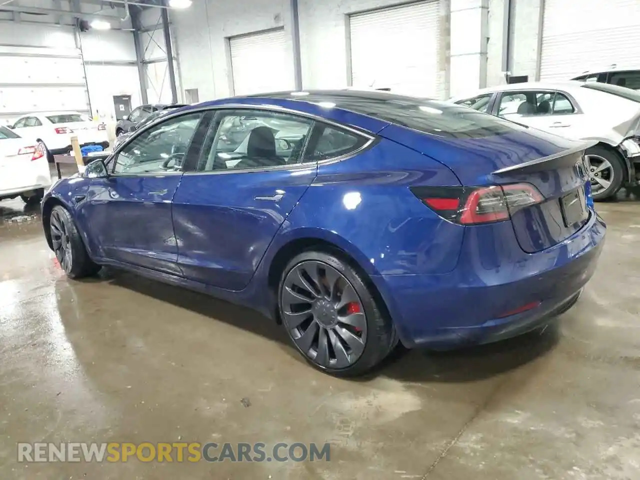 2 Фотография поврежденного автомобиля 5YJ3E1EC4PF628422 TESLA MODEL 3 2023