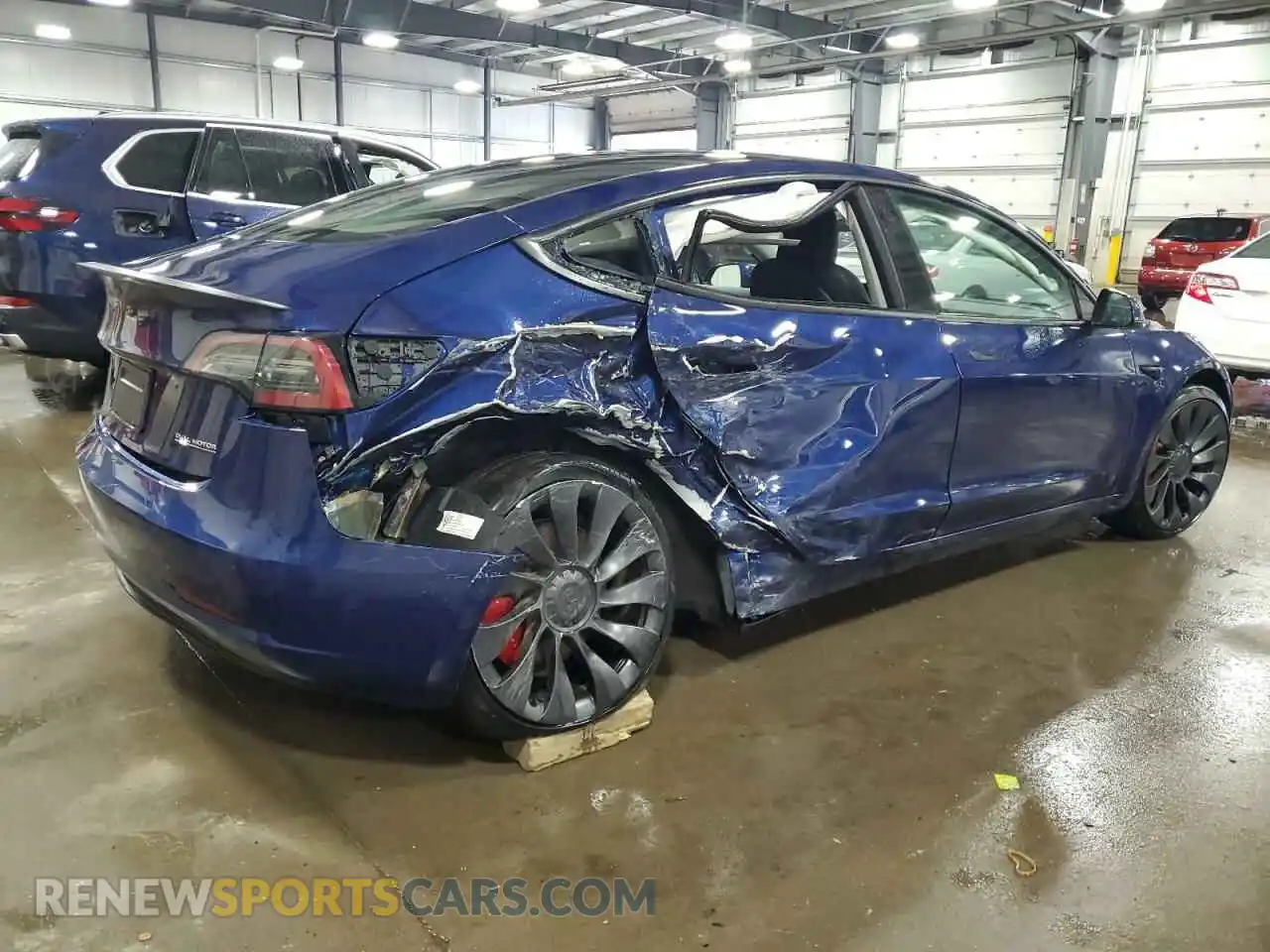 3 Фотография поврежденного автомобиля 5YJ3E1EC4PF628422 TESLA MODEL 3 2023