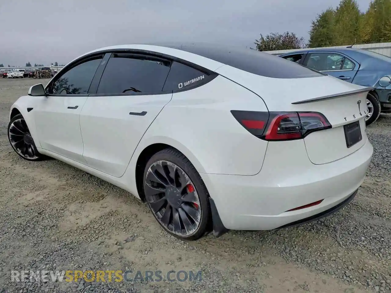 2 Photograph of a damaged car 5YJ3E1EC5PF419142 TESLA MODEL 3 2023