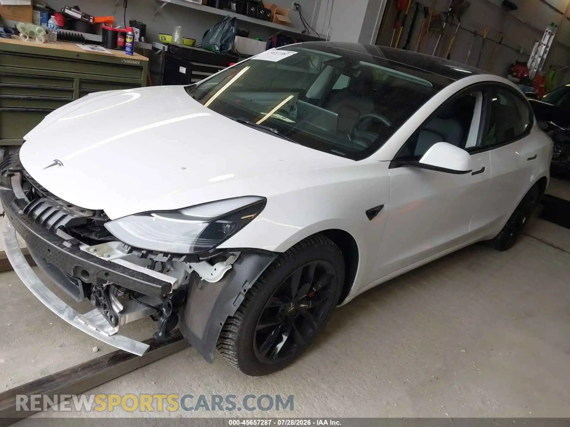 2 Фотография поврежденного автомобиля 5YJ3E1EC5PF503123 TESLA MODEL 3 2023