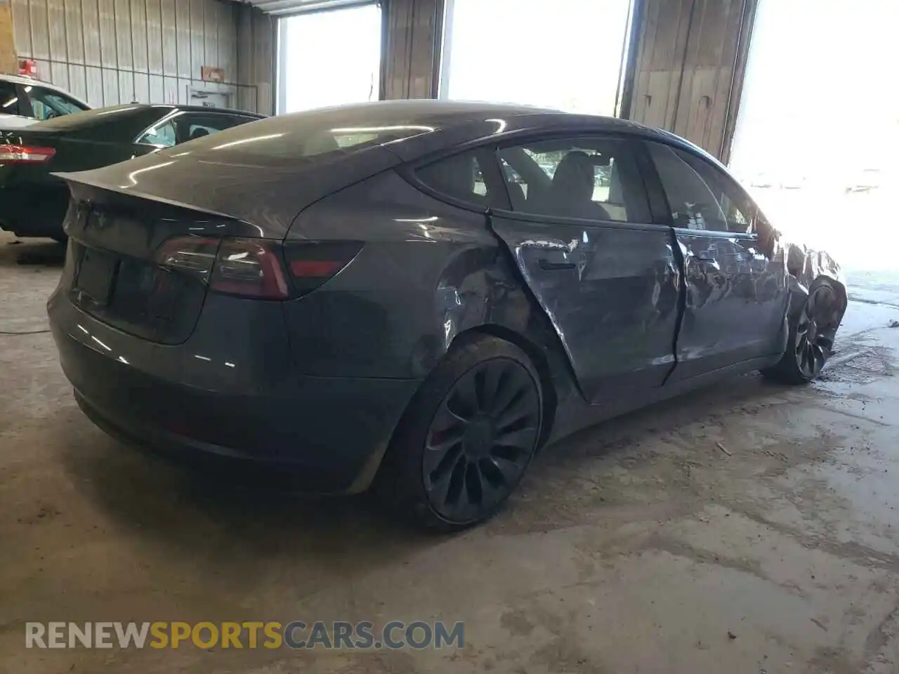 3 Photograph of a damaged car 5YJ3E1EC5PF626324 TESLA MODEL 3 2023