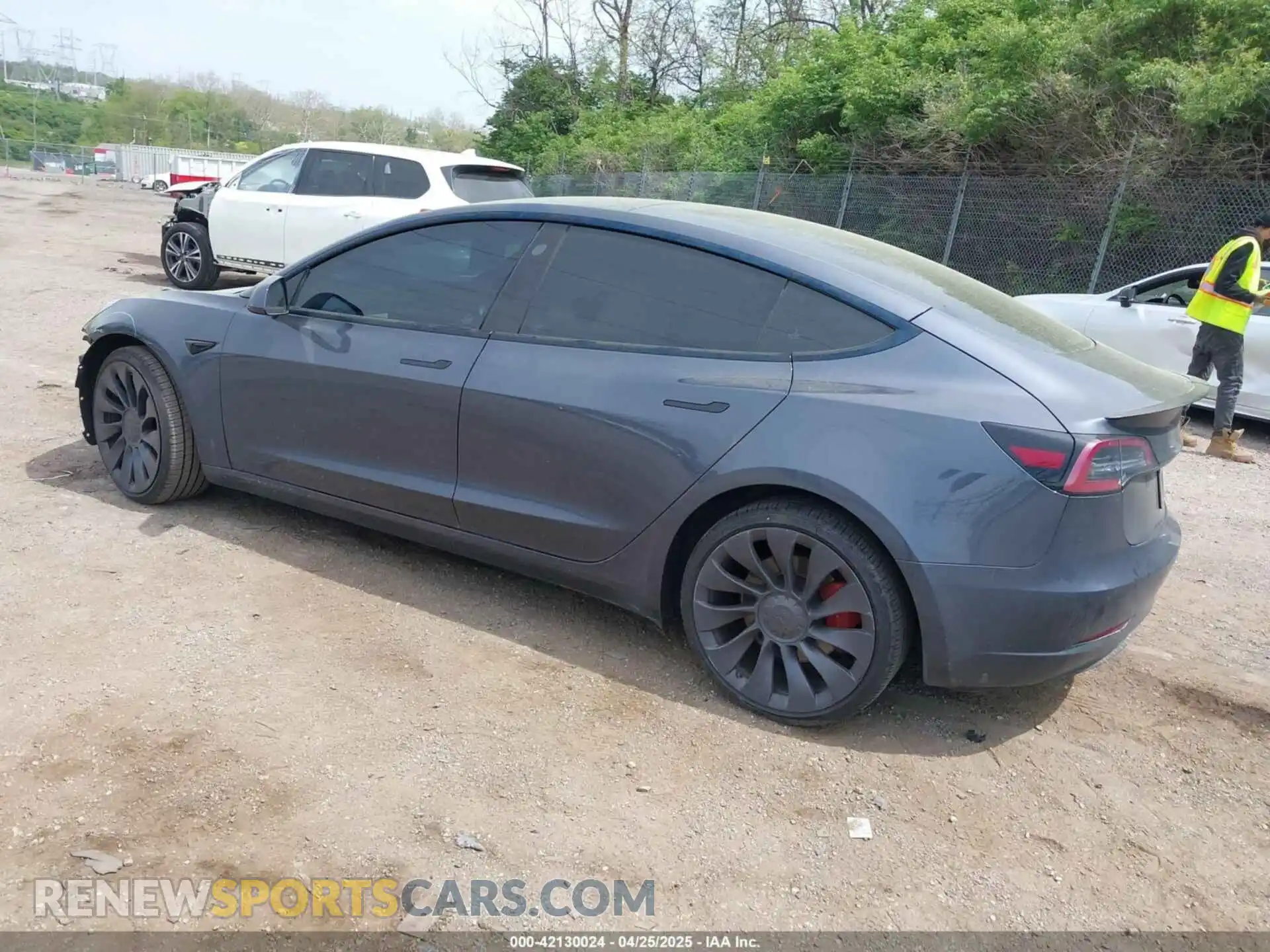 3 Photograph of a damaged car 5YJ3E1EC6PF383560 TESLA MODEL 3 2023