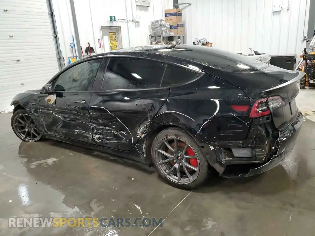 2 Photograph of a damaged car 5YJ3E1EC7PF399105 TESLA MODEL 3 2023