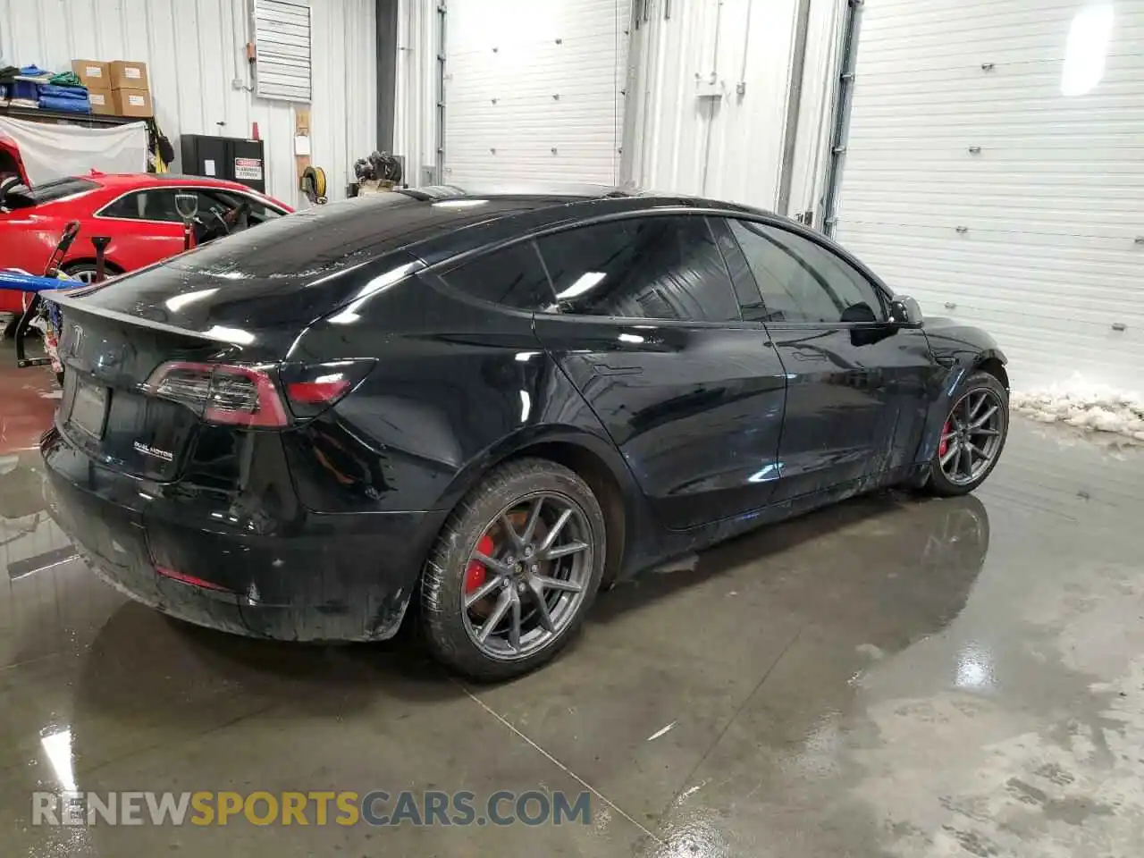 3 Photograph of a damaged car 5YJ3E1EC7PF399105 TESLA MODEL 3 2023