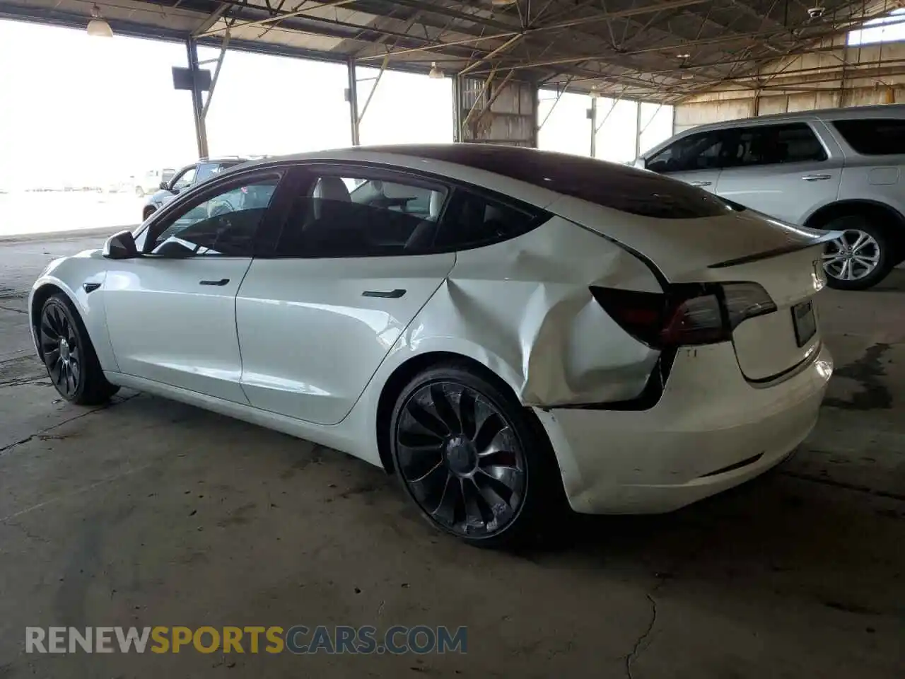 2 Фотография поврежденного автомобиля 5YJ3E1EC7PF484221 TESLA MODEL 3 2023