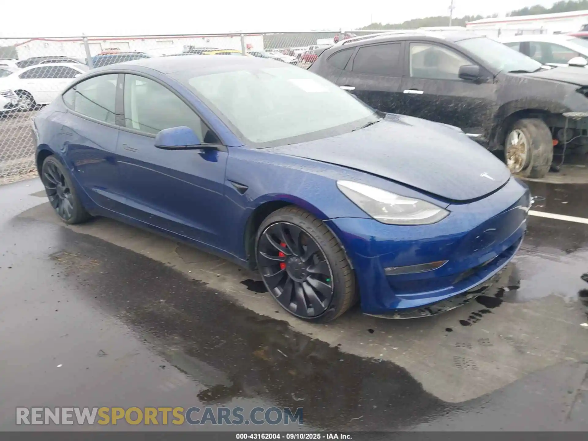 1 Photograph of a damaged car 5YJ3E1EC7PF551058 TESLA MODEL 3 2023