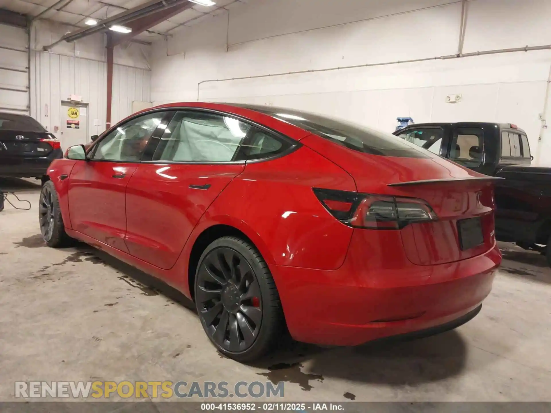 3 Photograph of a damaged car 5YJ3E1EC7PF561413 TESLA MODEL 3 2023