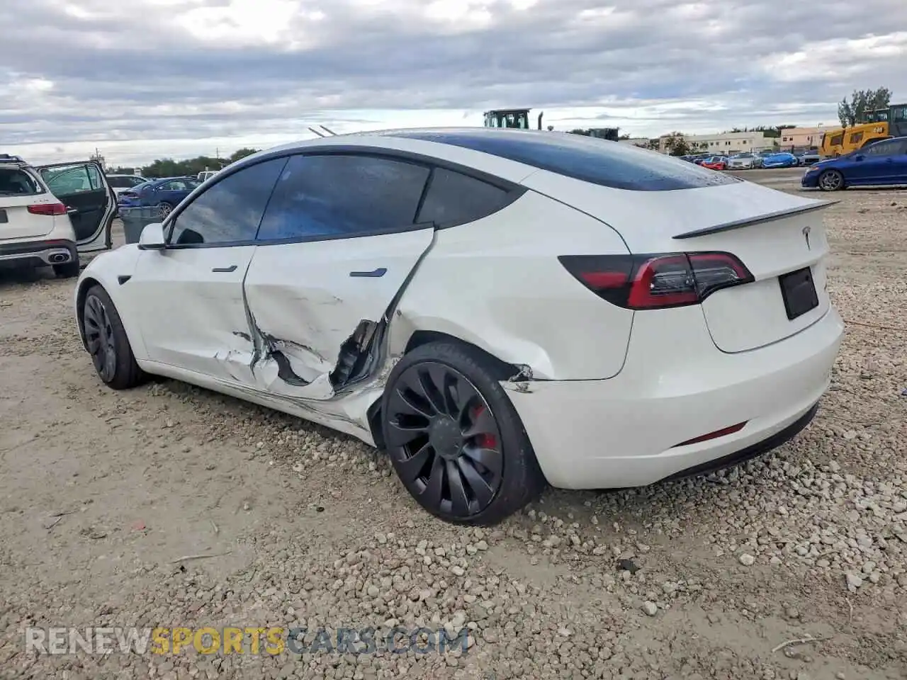 2 Фотография поврежденного автомобиля 5YJ3E1EC9PF518935 TESLA MODEL 3 2023