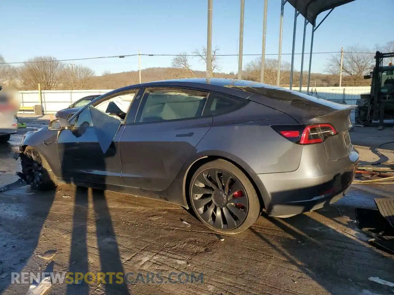 2 Photograph of a damaged car 5YJ3E1ECXPF418780 TESLA MODEL 3 2023