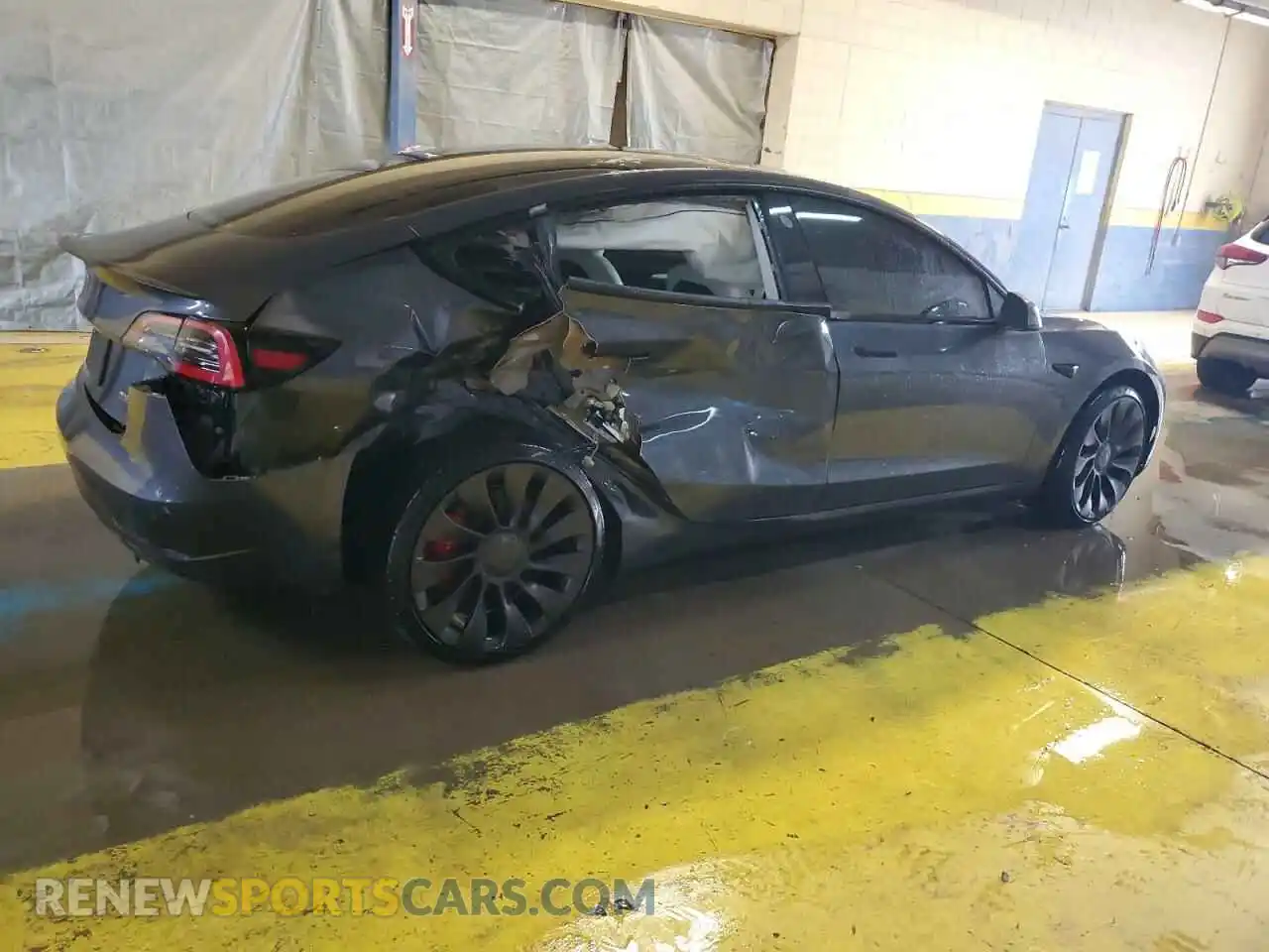 3 Photograph of a damaged car 5YJ3E1ECXPF467249 TESLA MODEL 3 2023
