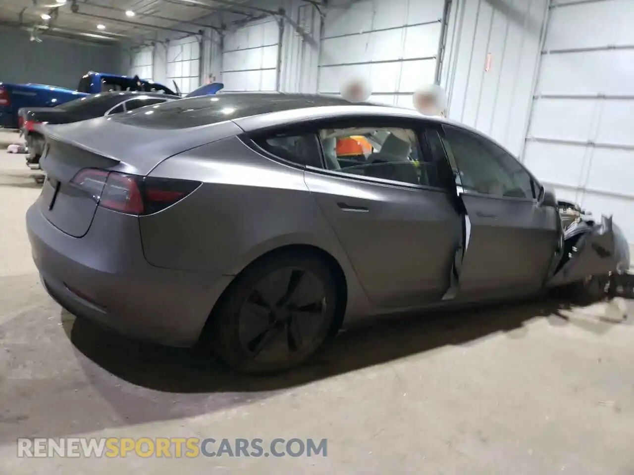 3 Photograph of a damaged car 5YJ3E1ECXPF587942 TESLA MODEL 3 2023