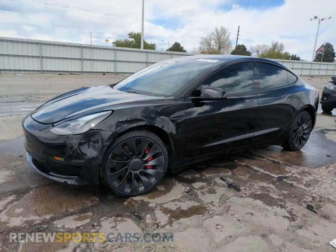 1 Фотография поврежденного автомобиля 5YJ3E1ECXPF628019 TESLA MODEL 3 2023