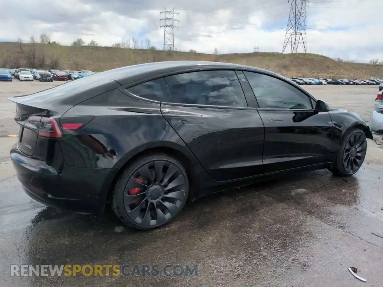 3 Фотография поврежденного автомобиля 5YJ3E1ECXPF628019 TESLA MODEL 3 2023