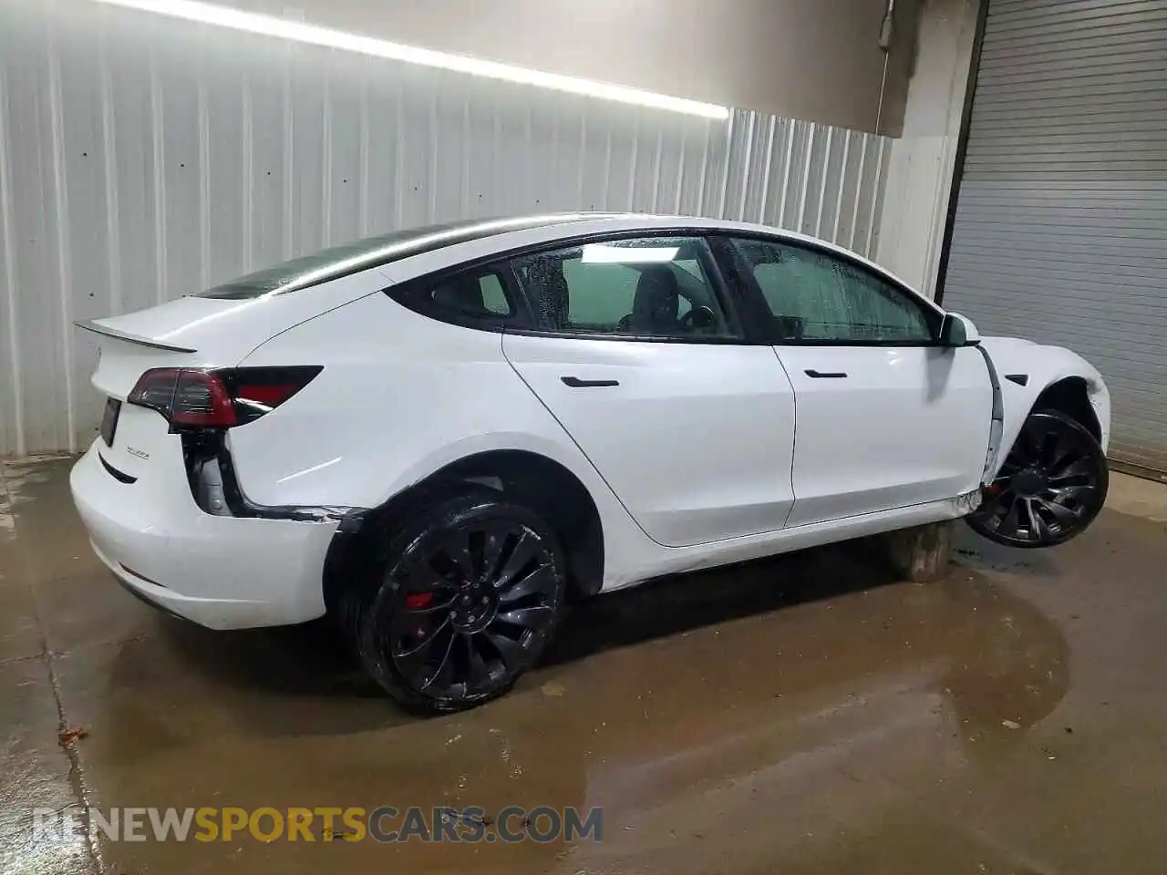3 Photograph of a damaged car 5YJ3E1ECXPF667791 TESLA MODEL 3 2023