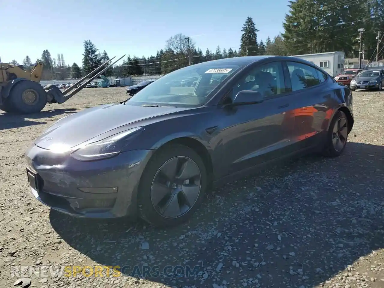 1 Фотография поврежденного автомобиля LRW3E1EB6PC923703 TESLA MODEL 3 2023