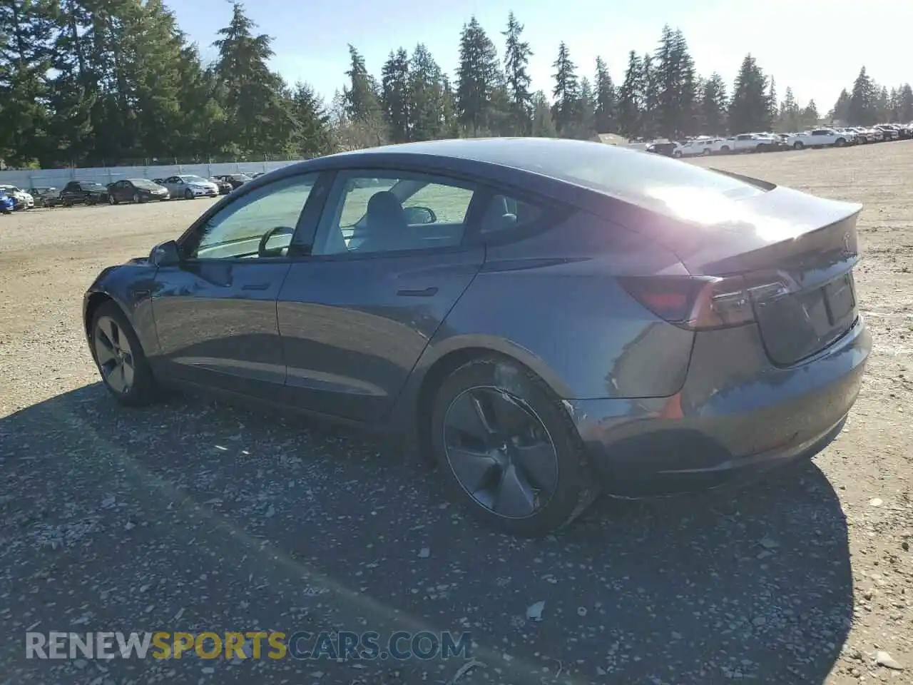 2 Фотография поврежденного автомобиля LRW3E1EB6PC923703 TESLA MODEL 3 2023