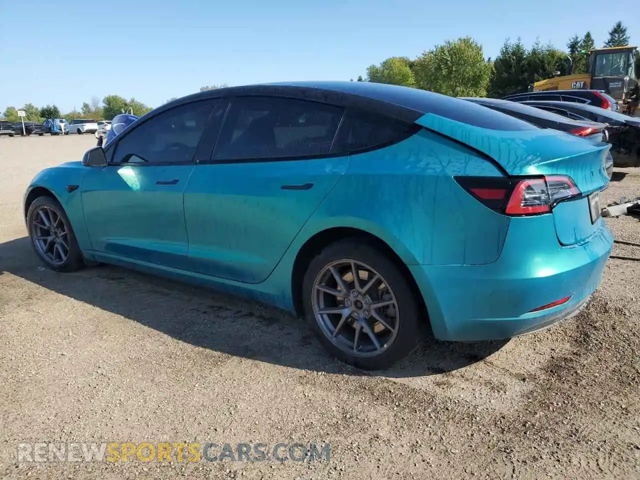 2 Photograph of a damaged car LRW3E1EBXPC921727 TESLA MODEL 3 2023