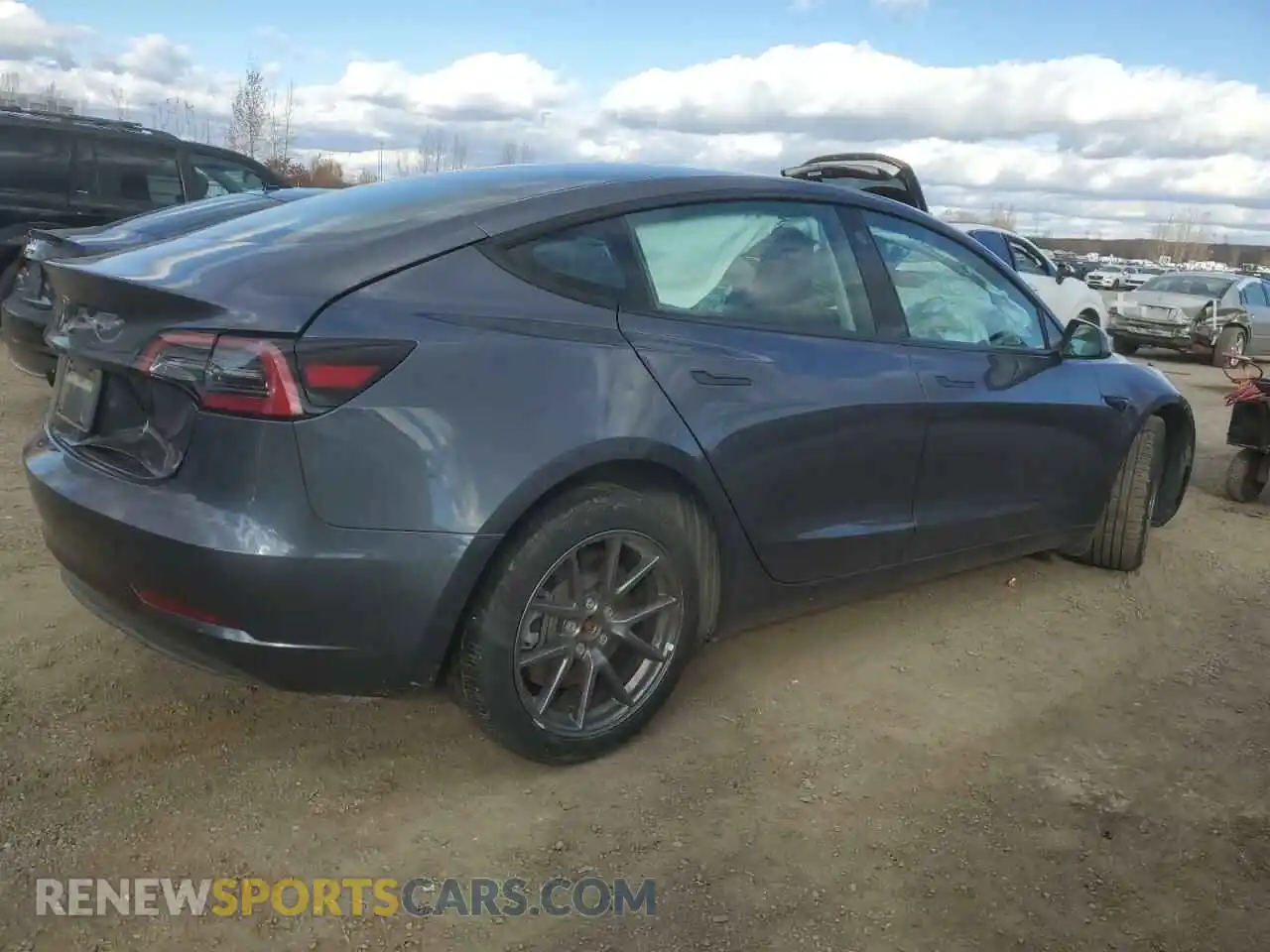 3 Photograph of a damaged car LRW3E1FA9PC921188 TESLA MODEL 3 2023