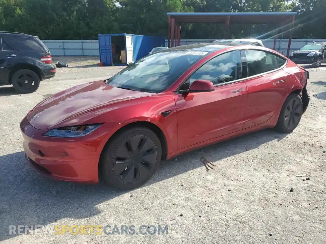 1 Фотография поврежденного автомобиля 5YJ3E1EA0RF730091 TESLA MODEL 3 2024