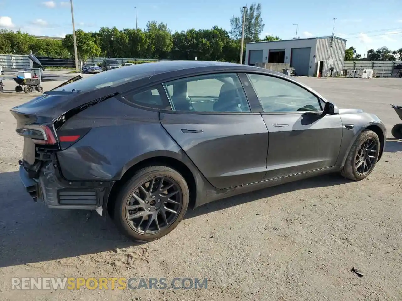 3 Photograph of a damaged car 5YJ3E1EA0RF742998 TESLA MODEL 3 2024