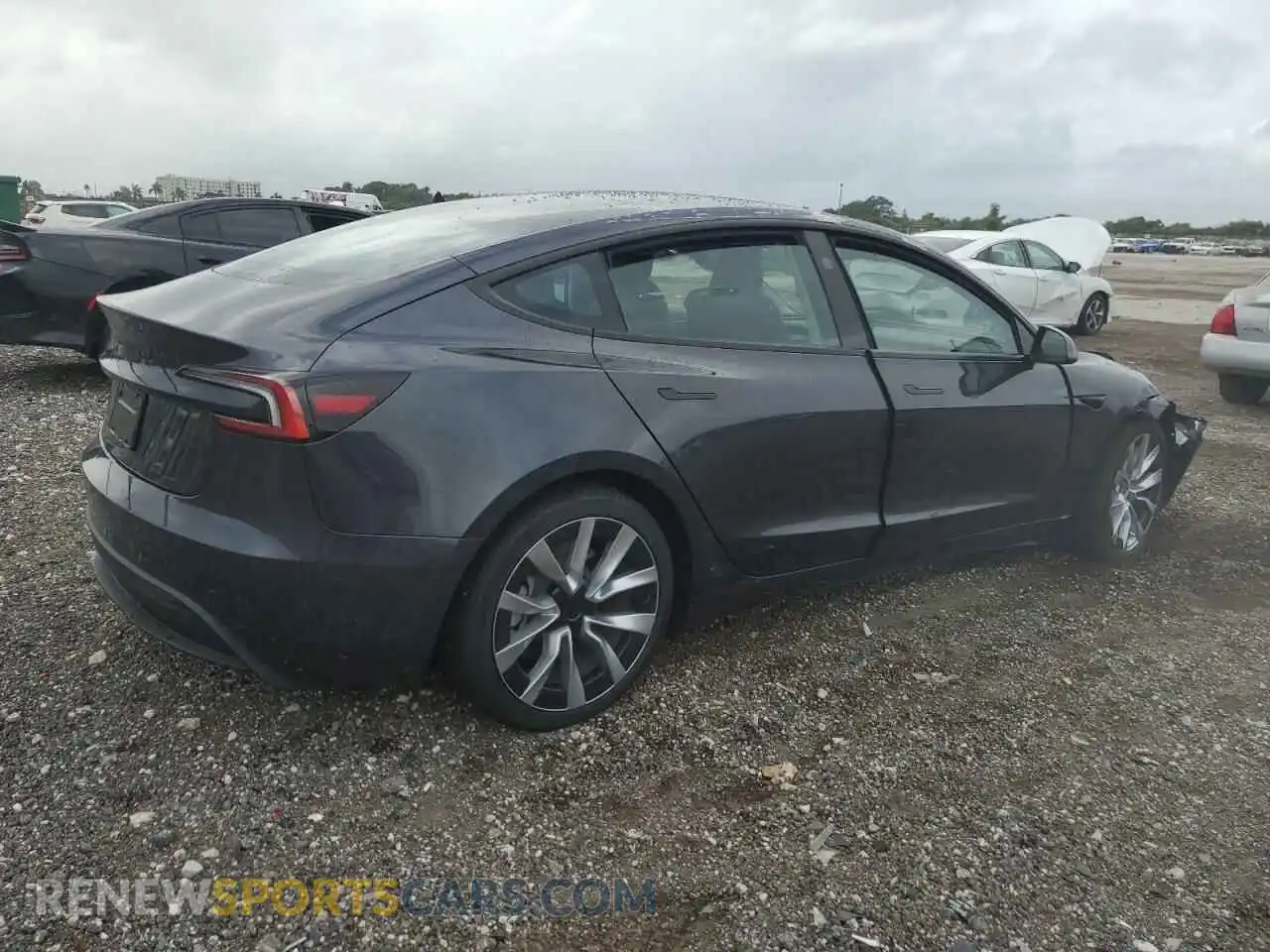3 Photograph of a damaged car 5YJ3E1EA0RF768601 TESLA MODEL 3 2024