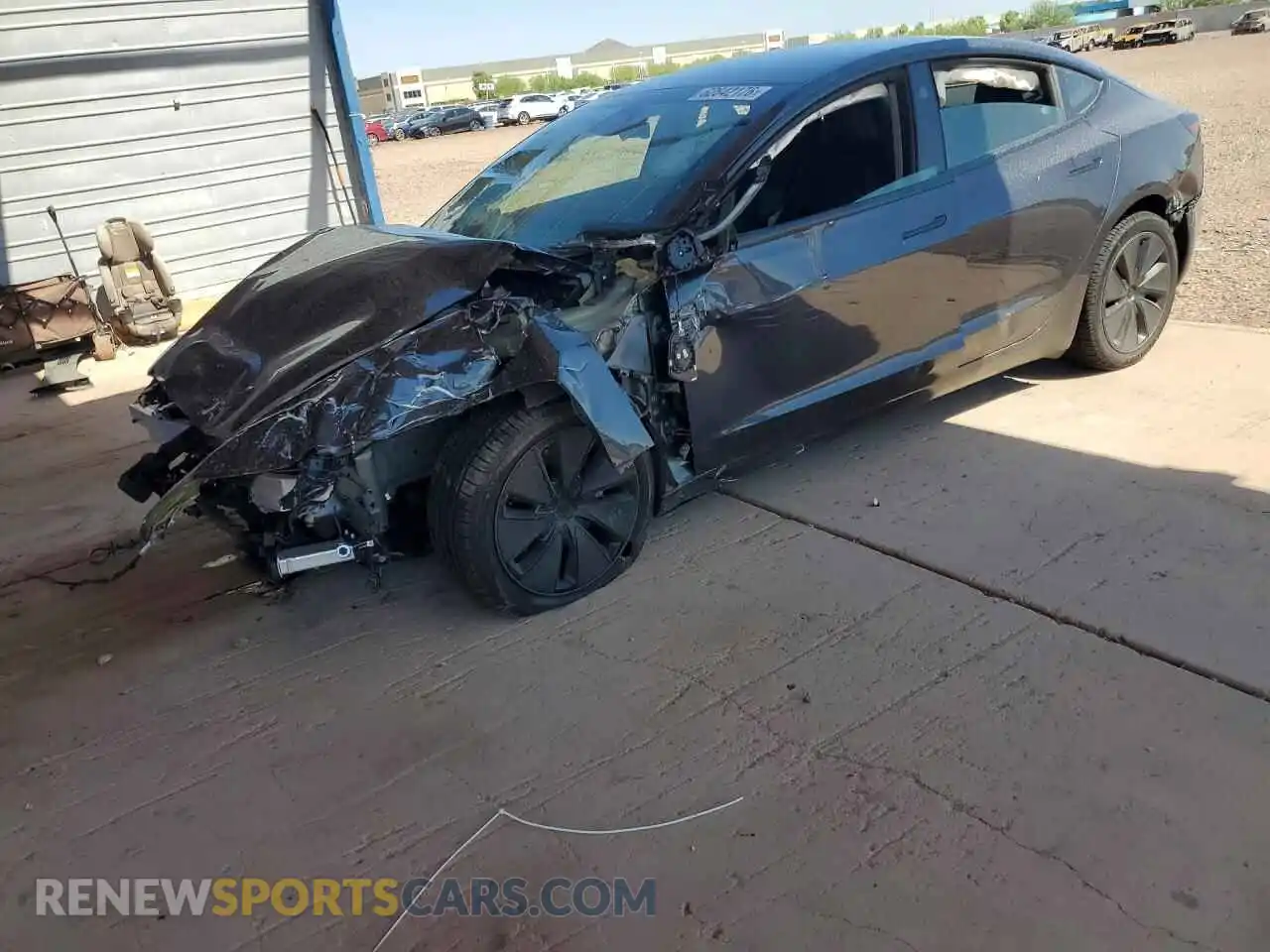 1 fotografías del automóvil dañado 5YJ3E1EA0RF785477 TESLA MODEL 3 2024