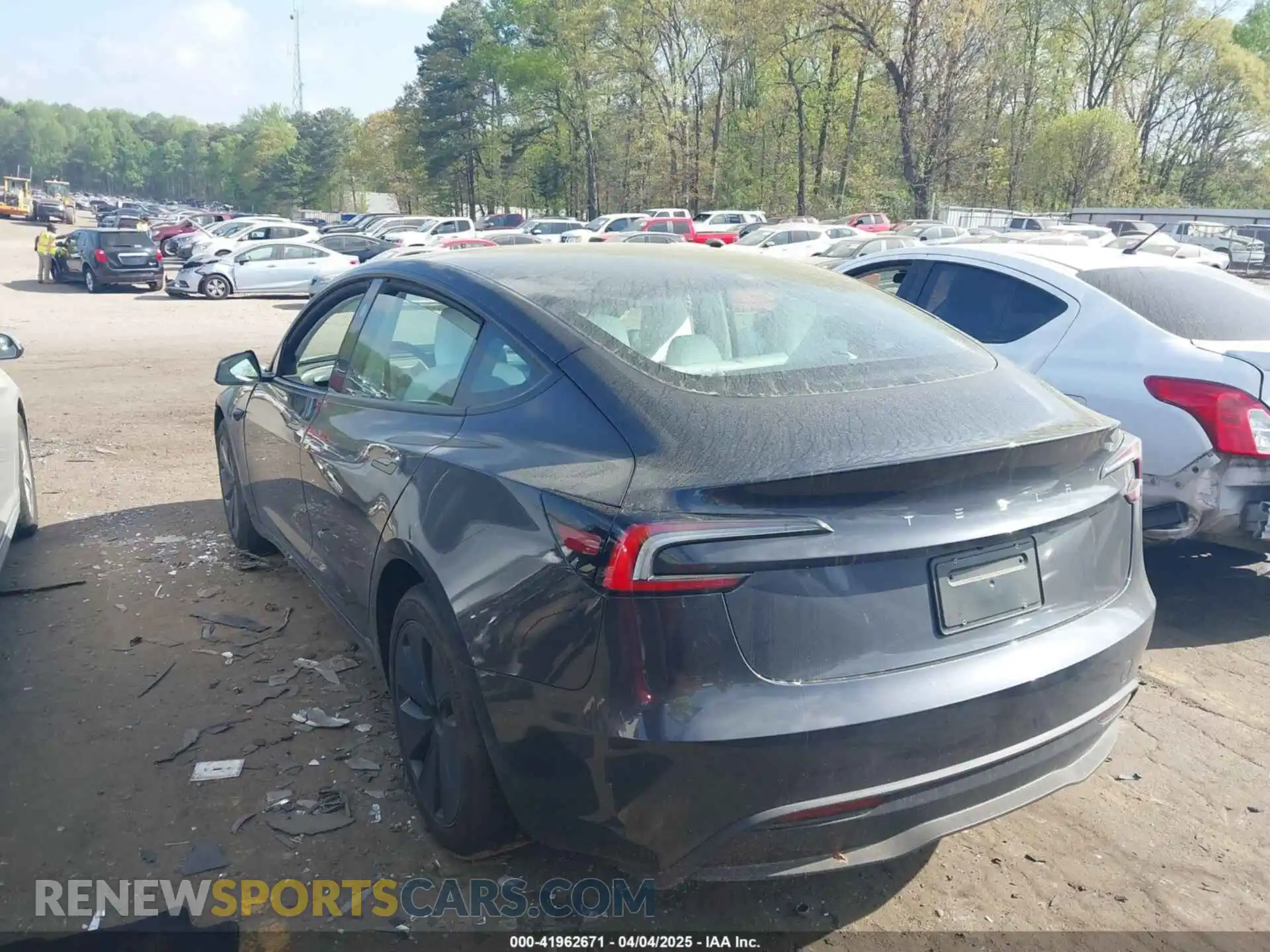 3 Photograph of a damaged car 5YJ3E1EA0RF789559 TESLA MODEL 3 2024