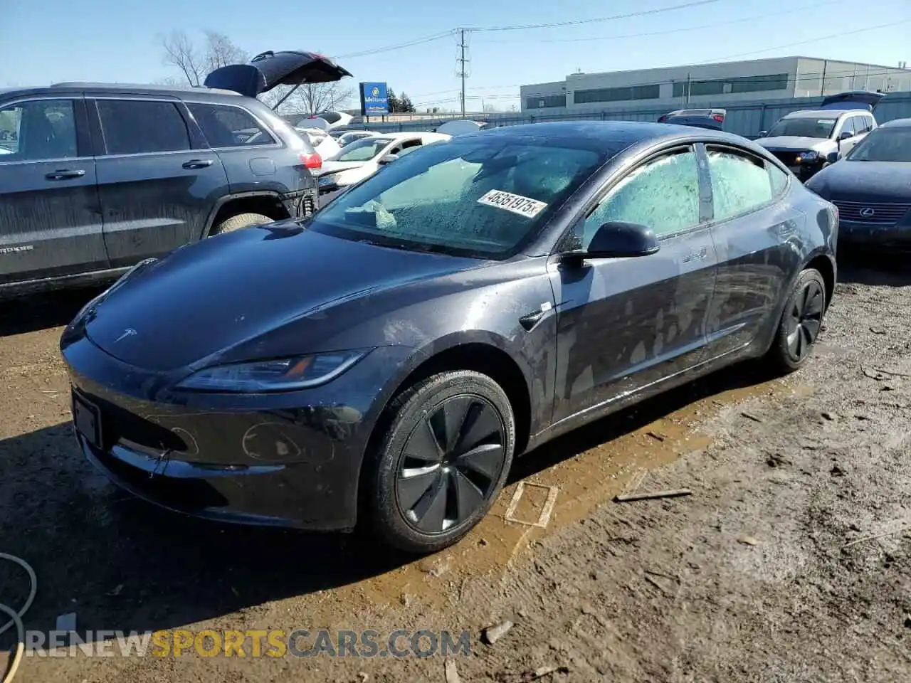 1 Photograph of a damaged car 5YJ3E1EA0RF829266 TESLA MODEL 3 2024