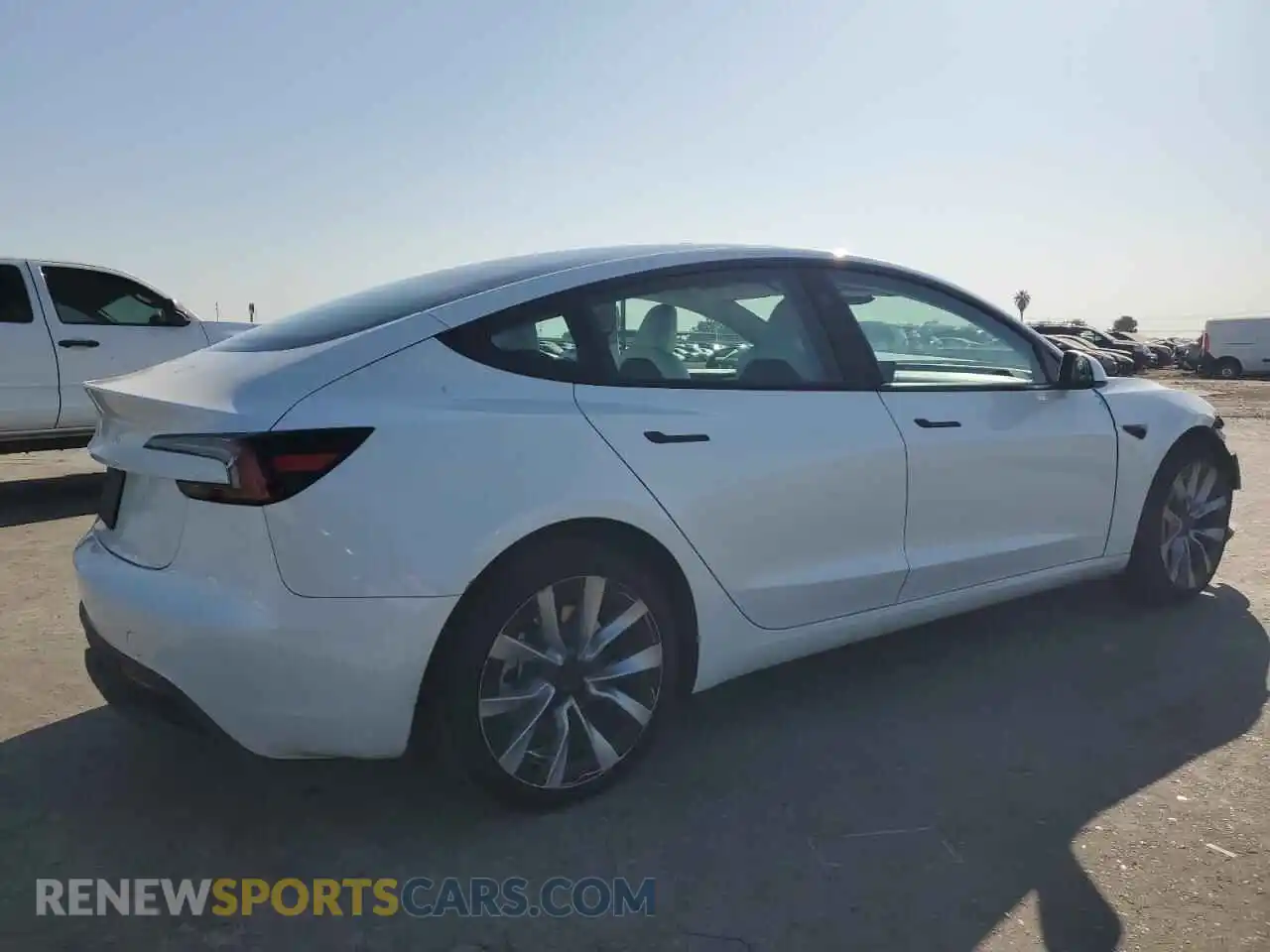 3 Photograph of a damaged car 5YJ3E1EA0RF856760 TESLA MODEL 3 2024