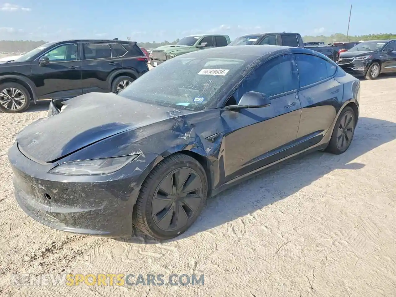 1 Фотография поврежденного автомобиля 5YJ3E1EA0RF861232 TESLA MODEL 3 2024