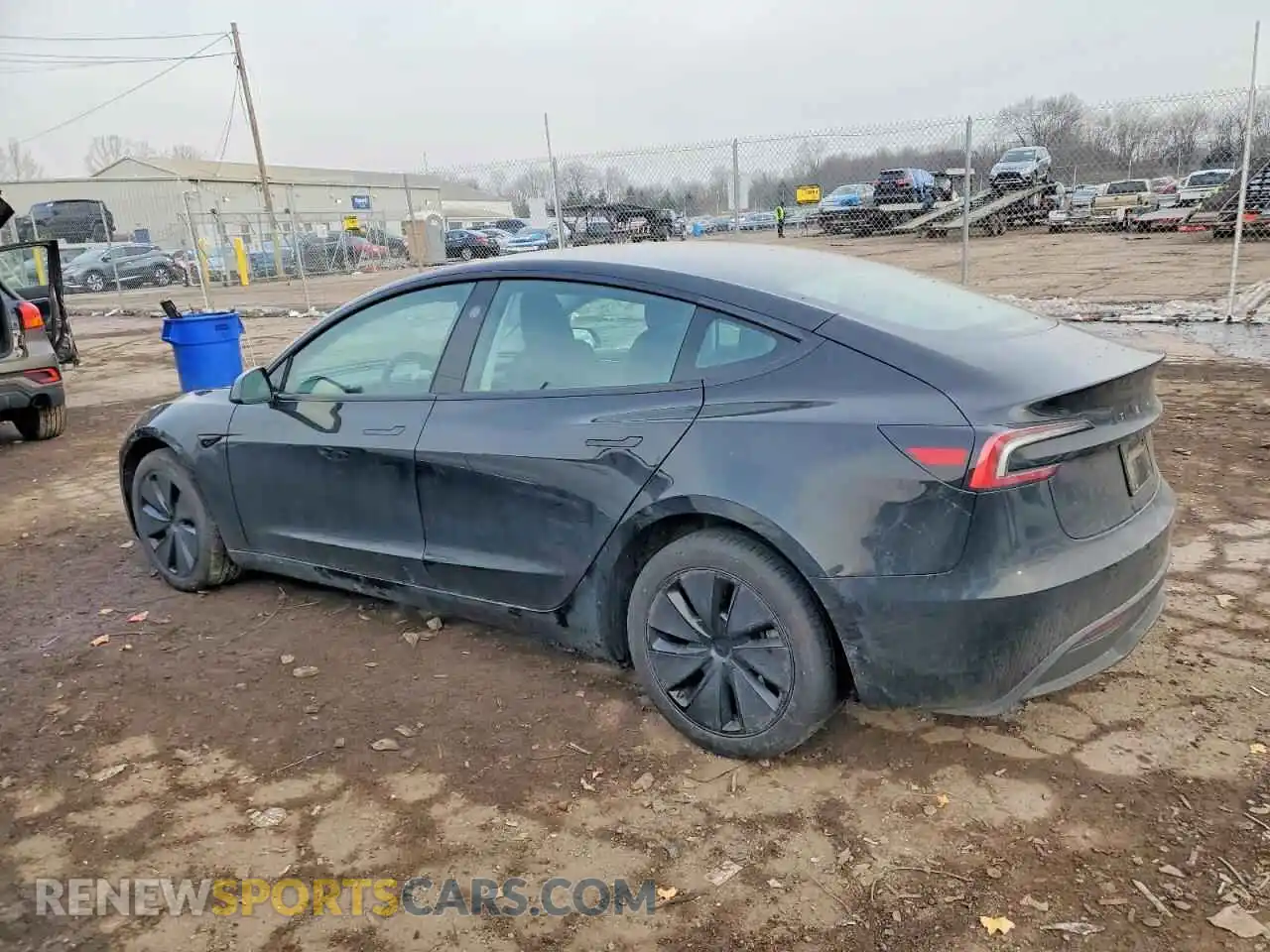 2 Photograph of a damaged car 5YJ3E1EA1RF738801 TESLA MODEL 3 2024