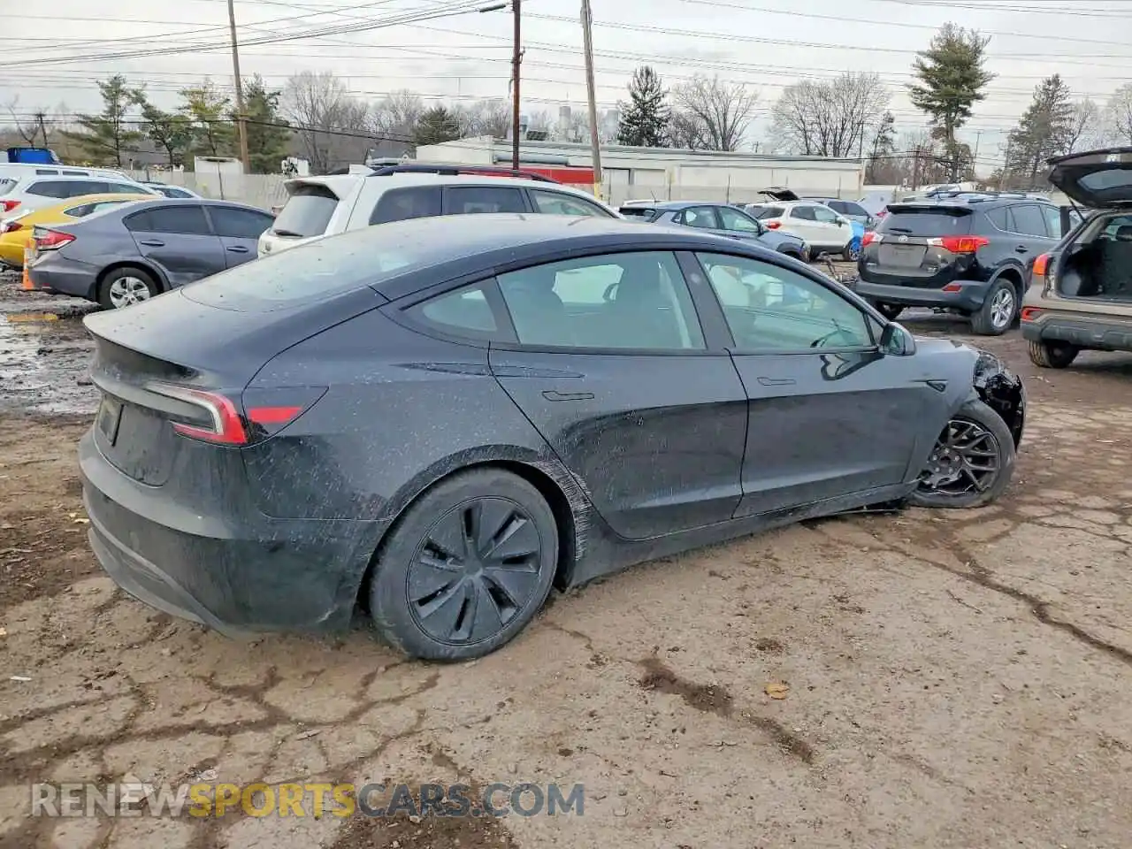 3 Photograph of a damaged car 5YJ3E1EA1RF738801 TESLA MODEL 3 2024
