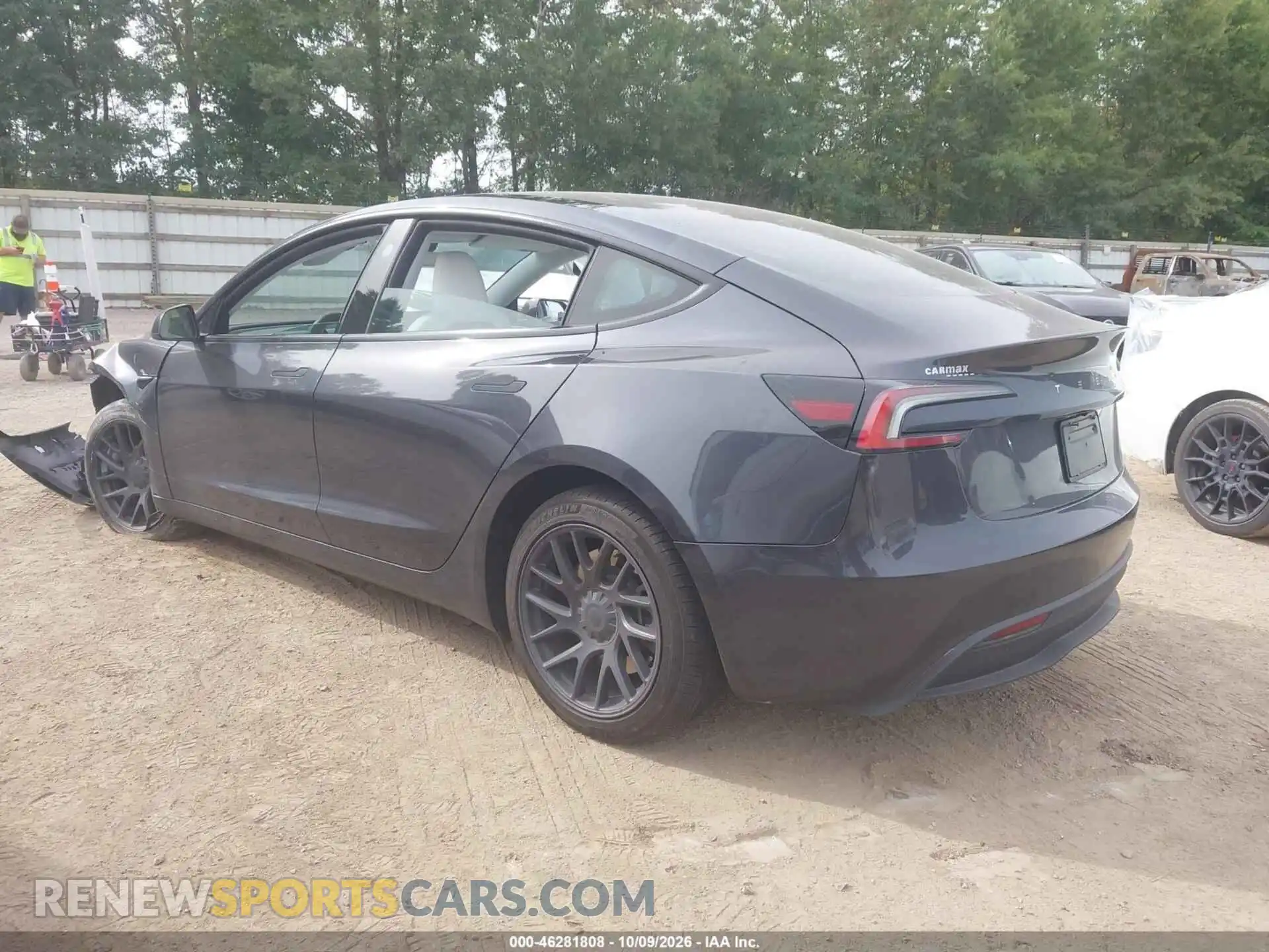 3 Photograph of a damaged car 5YJ3E1EA1RF831432 TESLA MODEL 3 2024