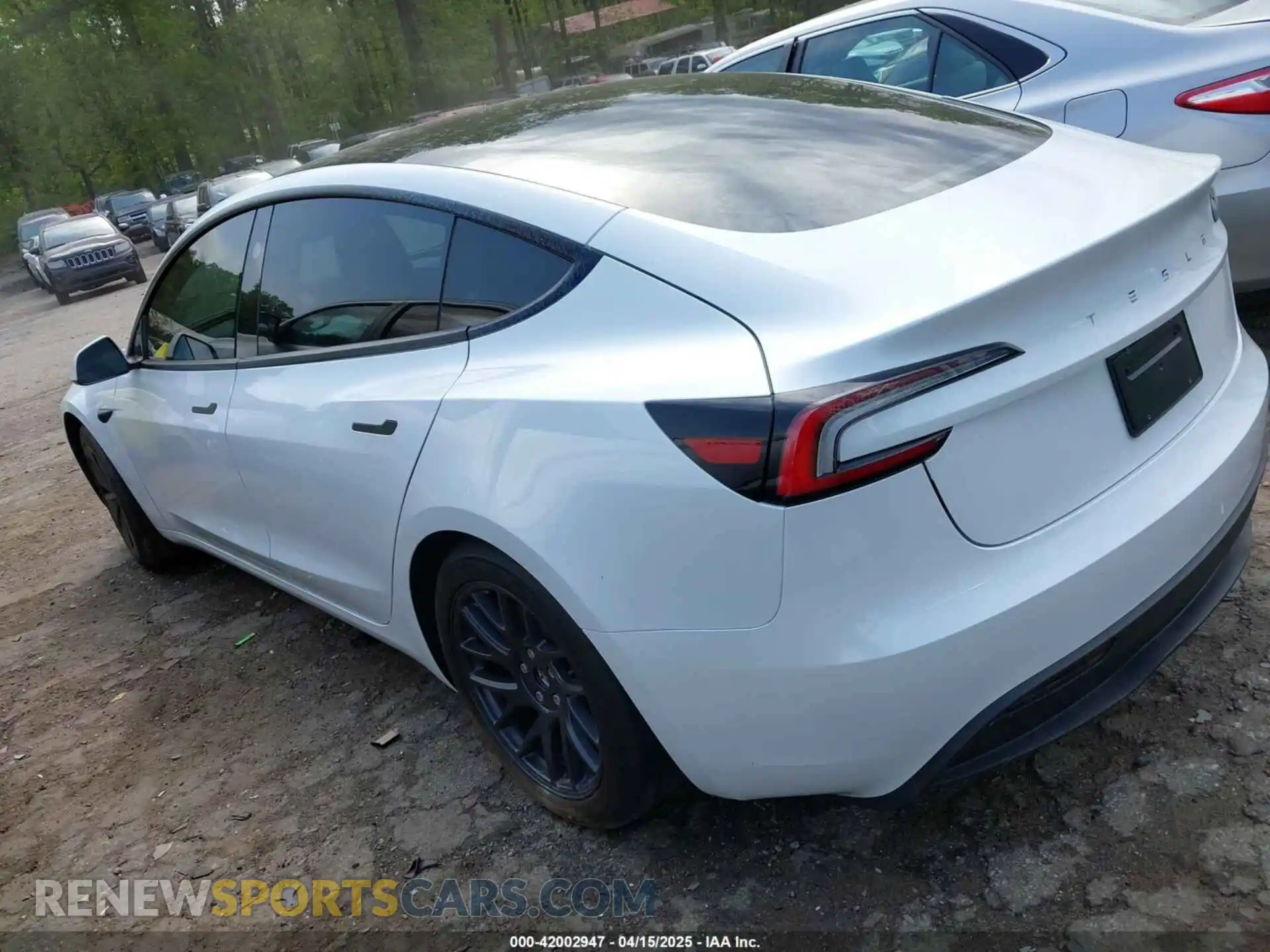 3 Photograph of a damaged car 5YJ3E1EA1RF853625 TESLA MODEL 3 2024