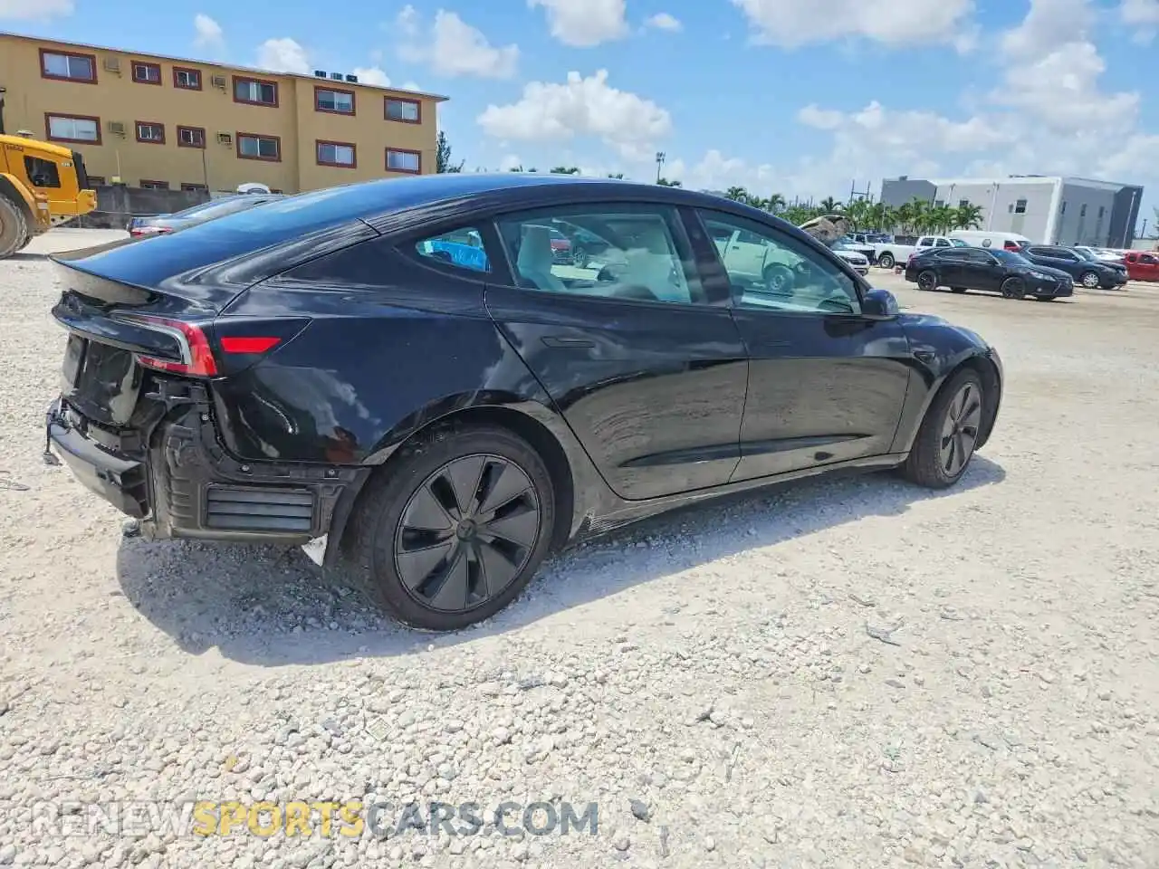 3 fotografías del automóvil dañado 5YJ3E1EA1RF859280 TESLA MODEL 3 2024