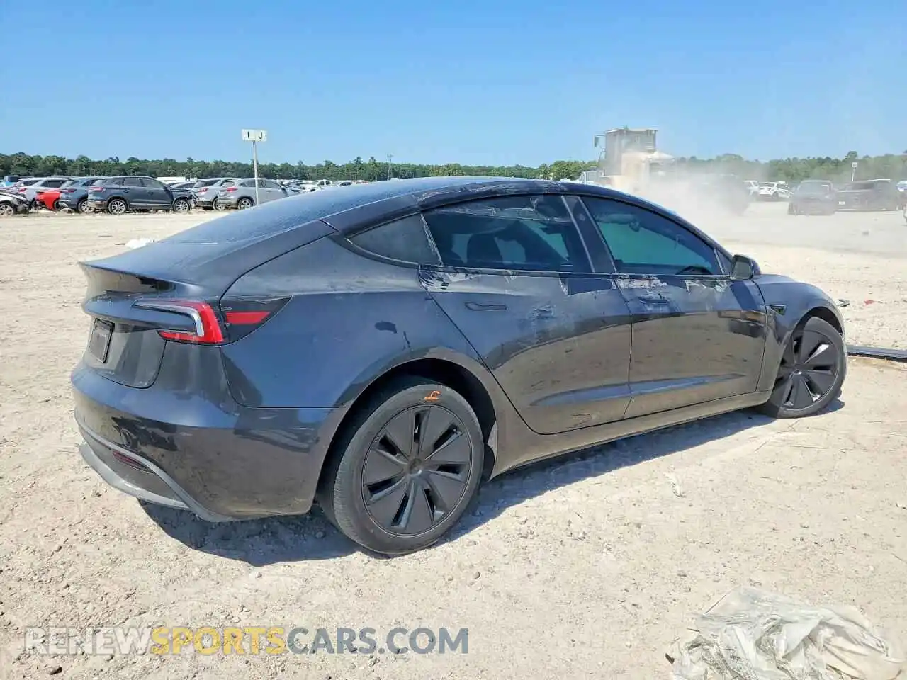 3 Photograph of a damaged car 5YJ3E1EA2RF722610 TESLA MODEL 3 2024