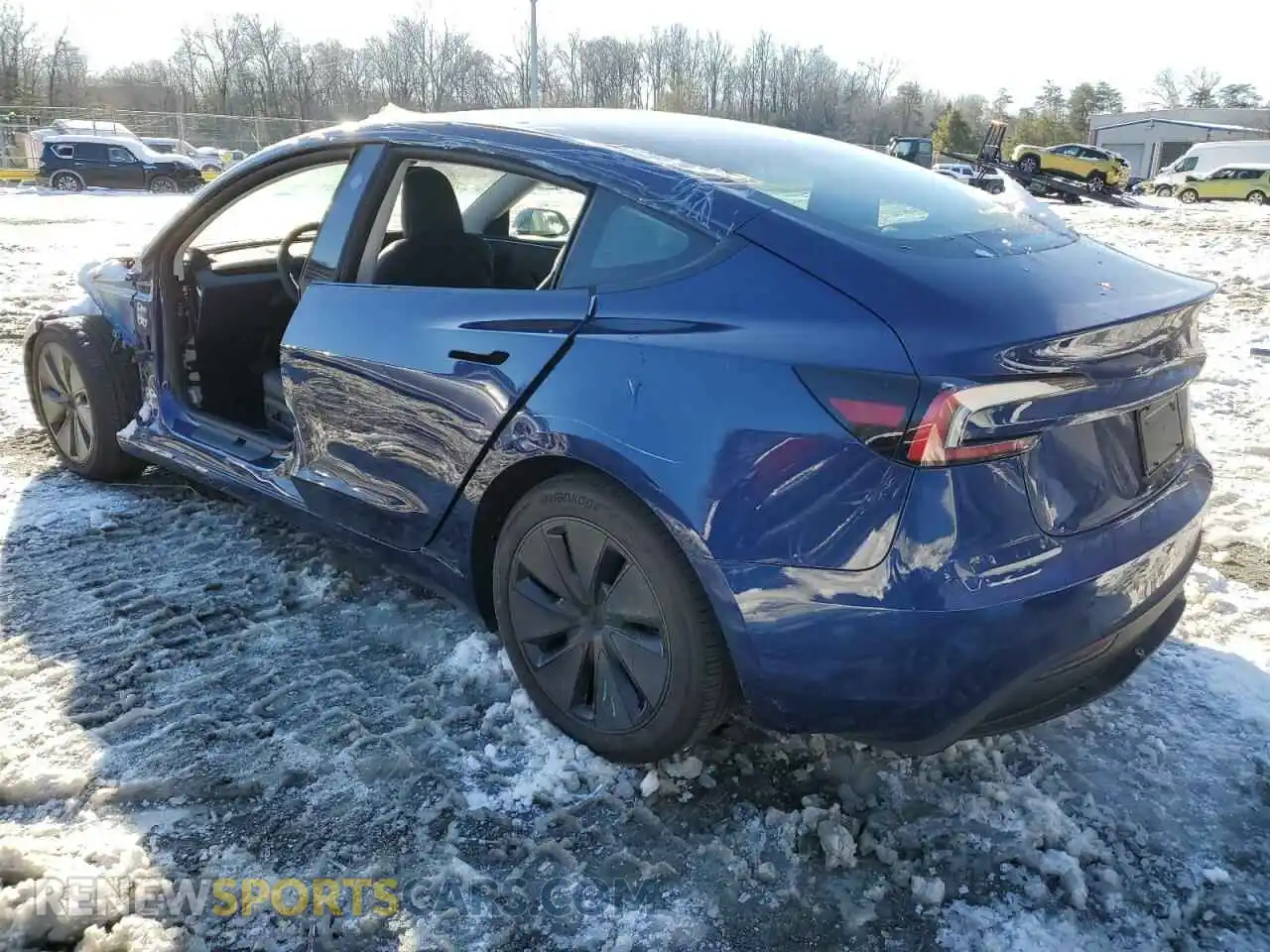 2 Photograph of a damaged car 5YJ3E1EA2RF727841 TESLA MODEL 3 2024
