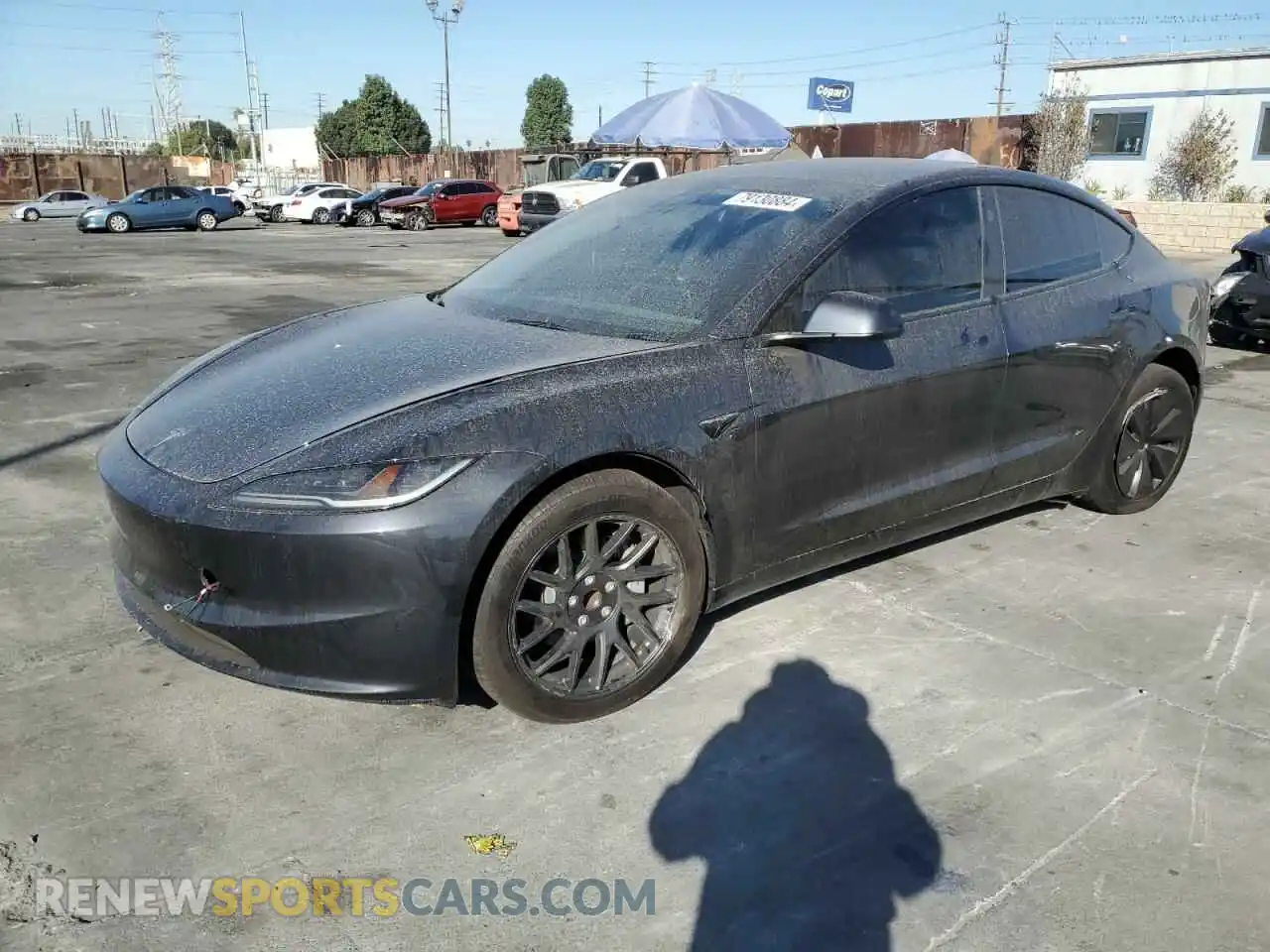 1 Photograph of a damaged car 5YJ3E1EA2RF728309 TESLA MODEL 3 2024