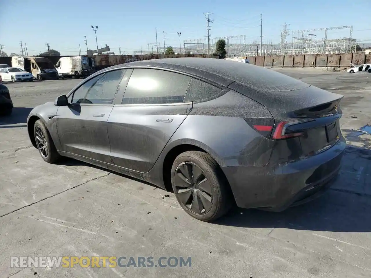 2 Photograph of a damaged car 5YJ3E1EA2RF728309 TESLA MODEL 3 2024