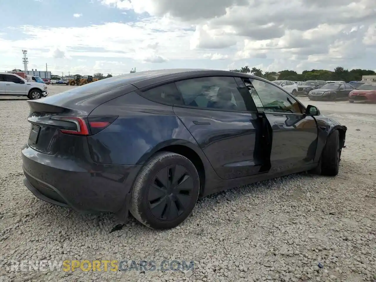 3 Photograph of a damaged car 5YJ3E1EA2RF745546 TESLA MODEL 3 2024