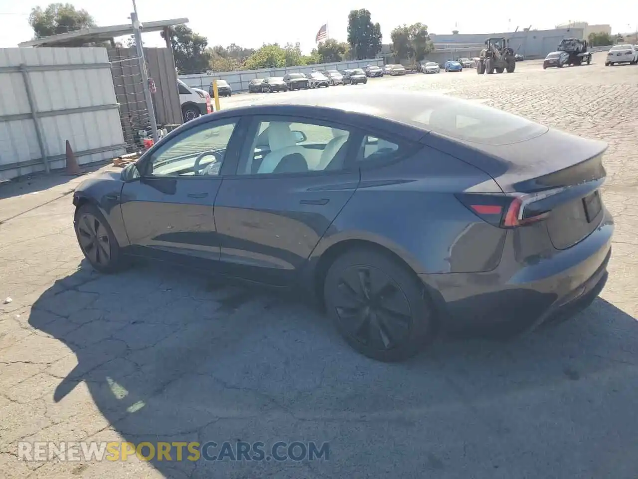 2 Photograph of a damaged car 5YJ3E1EA2RF800898 TESLA MODEL 3 2024