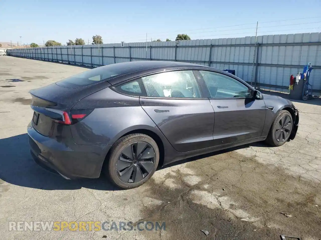 3 Photograph of a damaged car 5YJ3E1EA2RF800898 TESLA MODEL 3 2024