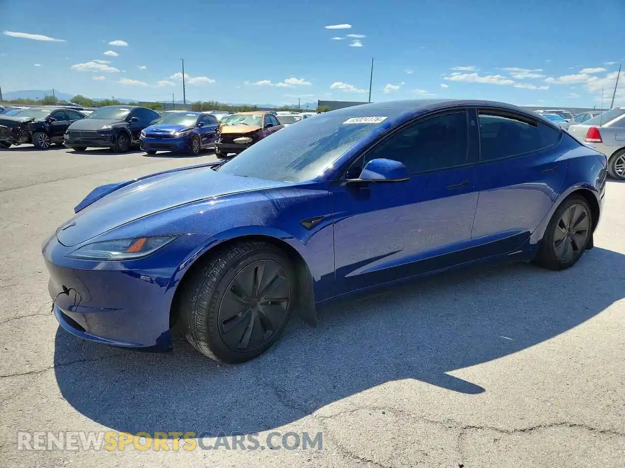 1 Photograph of a damaged car 5YJ3E1EA2RF828989 TESLA MODEL 3 2024