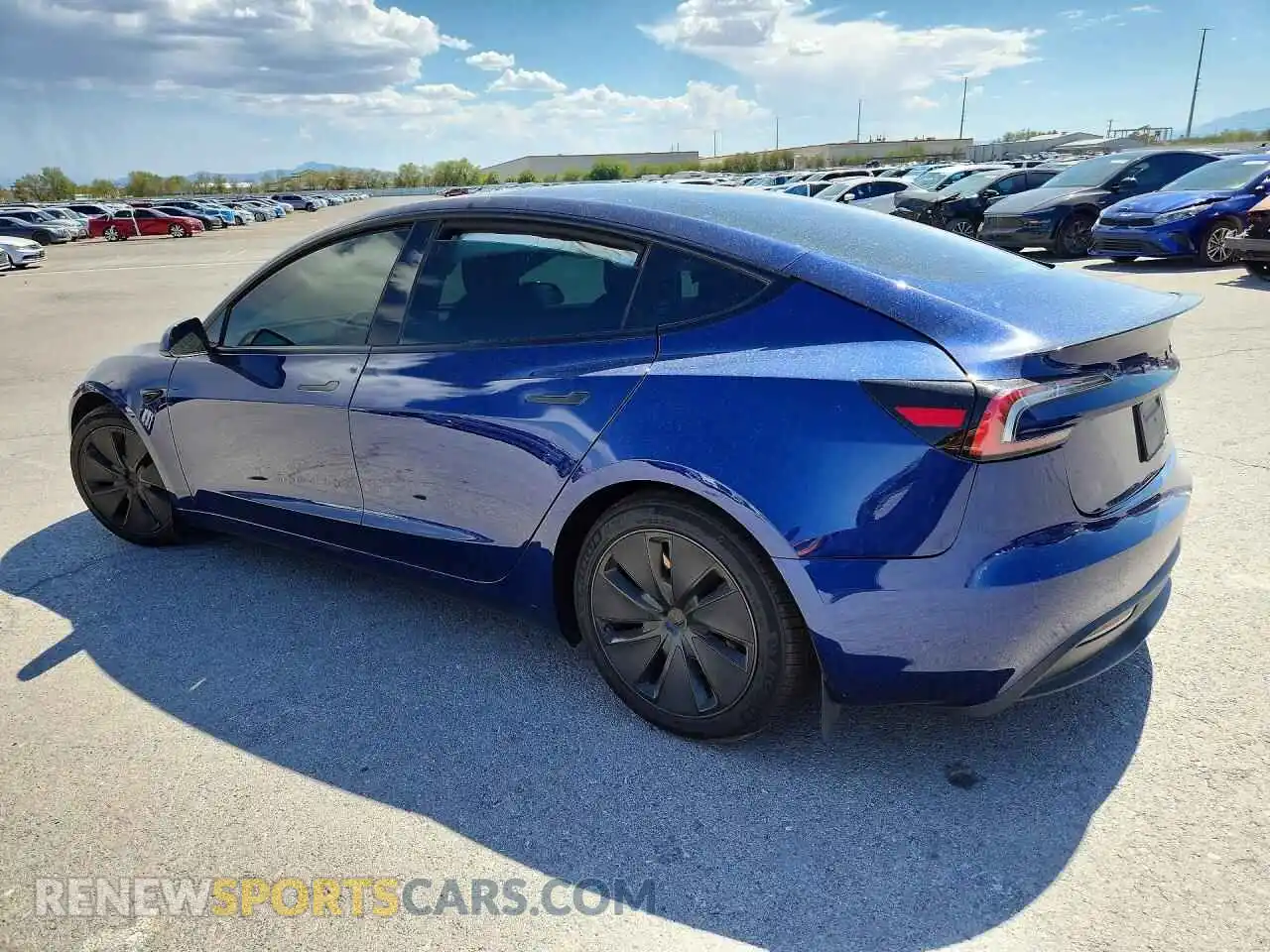 2 Photograph of a damaged car 5YJ3E1EA2RF828989 TESLA MODEL 3 2024