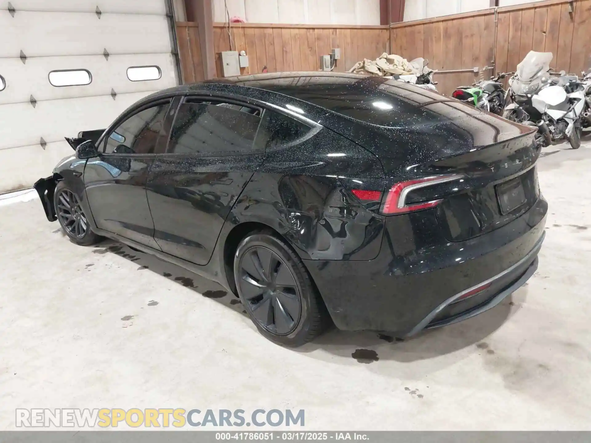 3 Photograph of a damaged car 5YJ3E1EA2RF856579 TESLA MODEL 3 2024